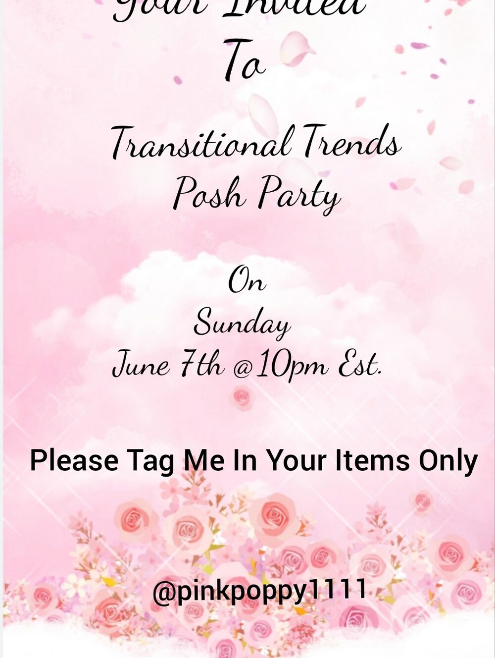 Come Party With Me 🎉 Please Tag Me In Your Item Only!! Thank You!